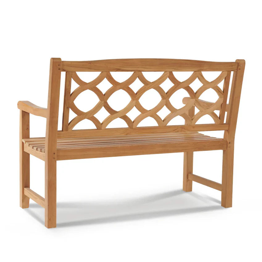 HiTeak Chichester 2-Person Teak Outdoor Bench