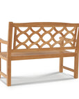 HiTeak Chichester 2-Person Teak Outdoor Bench