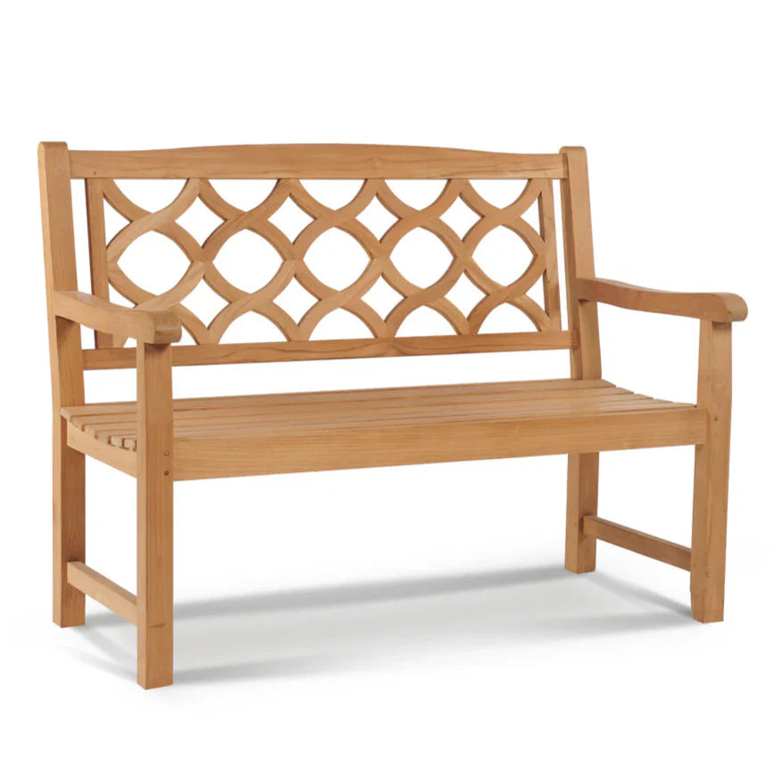 HiTeak Chichester 2-Person Teak Outdoor Bench