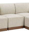 Zuo Modern Christy Fabric Outdoor Corner Chair
