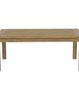 Sunset West Coastal Durable Teak Outdoor Coffee Table