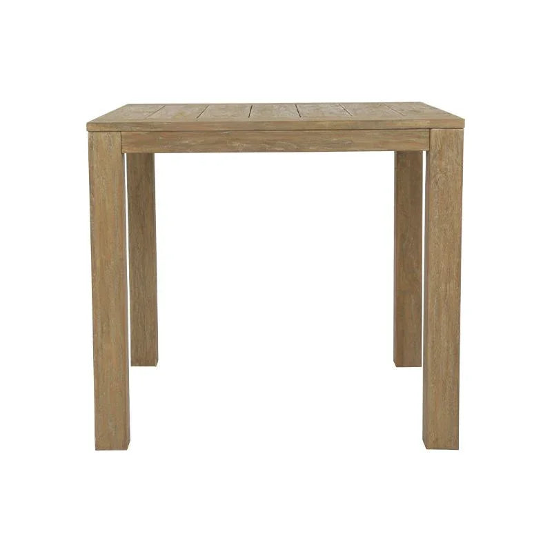 Sunset West Coastal Durable Teak Wood Outdoor End Table