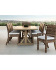 Sunset West Coastal Teak Durable Outdoor Dining Table