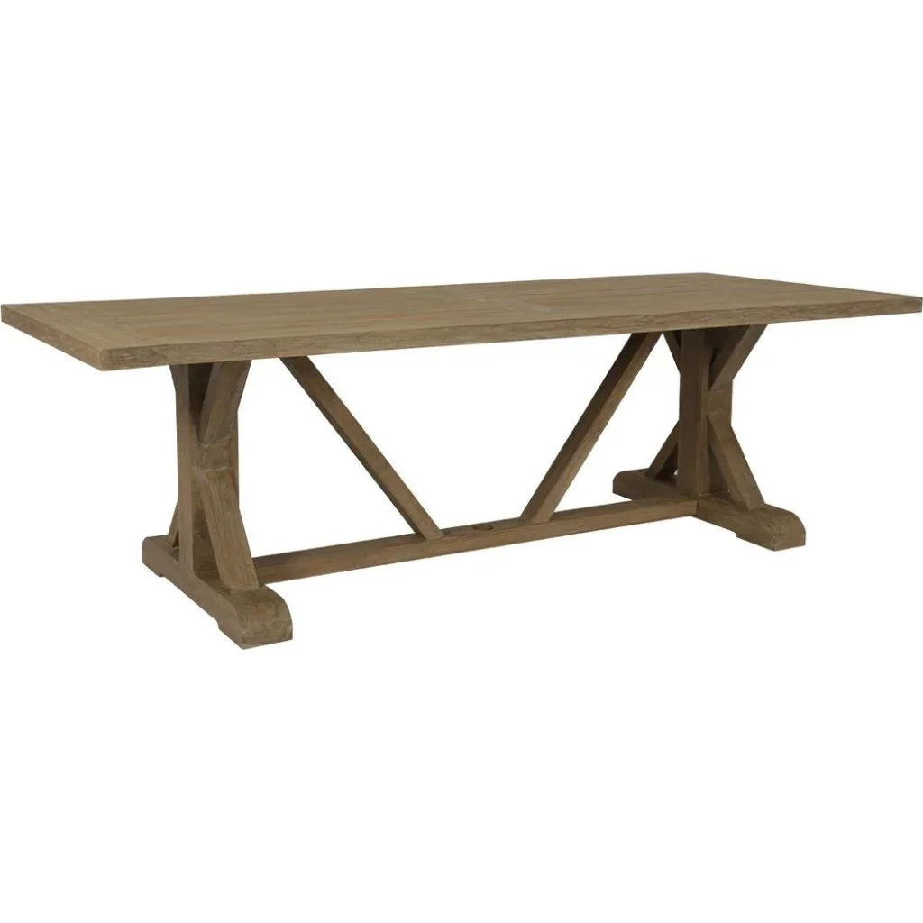 Sunset West Coastal Teak Durable Outdoor Dining Table