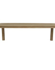 Sunset West Coastal Teak Modern Outdoor Dining Table
