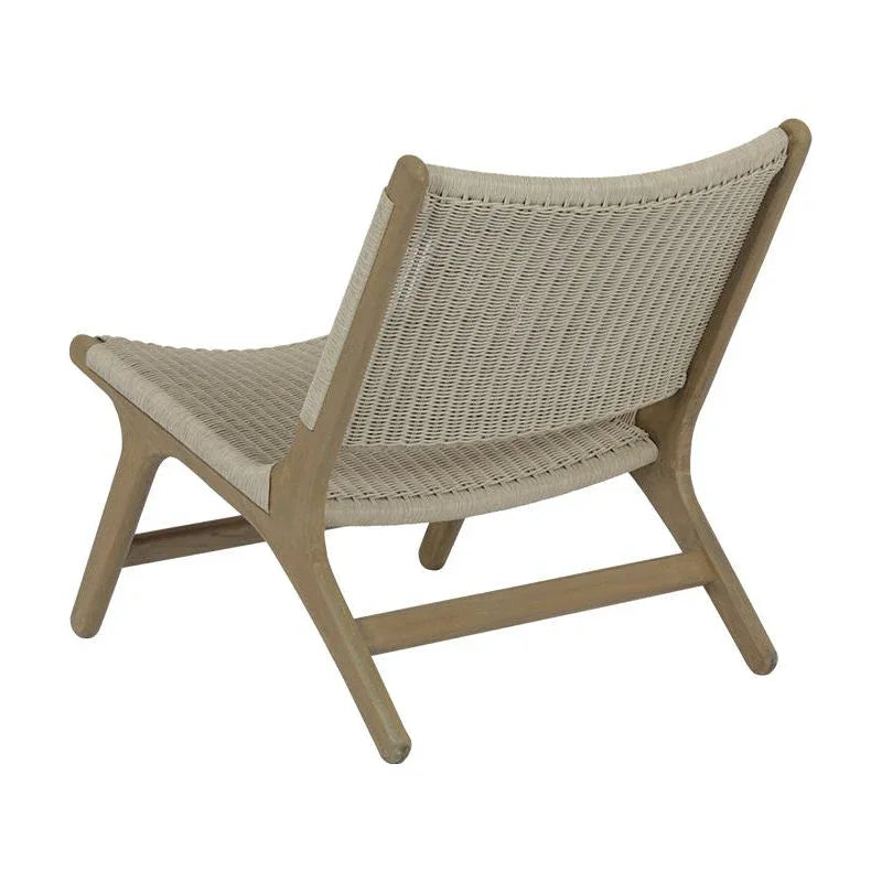 Sunset West Coastal Teak Outdoor Accent Chair