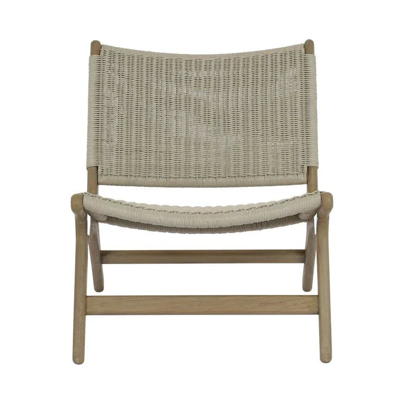 Sunset West Coastal Teak Outdoor Accent Chair