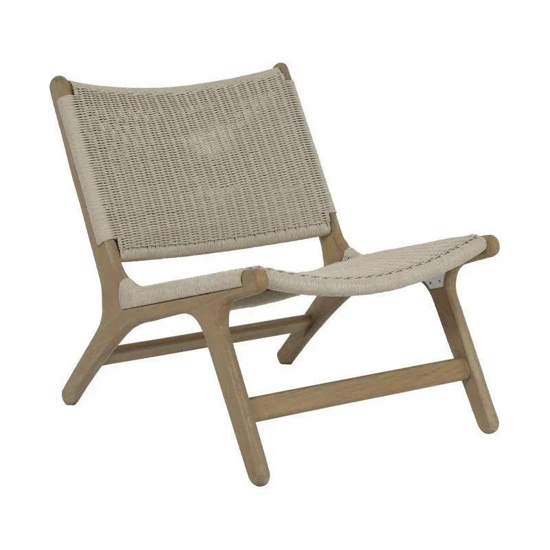 Sunset West Coastal Teak Outdoor Accent Chair