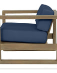 Sunset West Coastal Teak Sunbrella Outdoor Club Chair