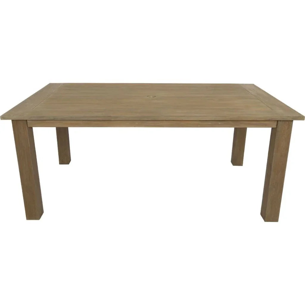 Sunset West Coastal Teak Timeless Outdoor Dining Table