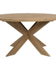 Sunset West Coastal Teak Timeless Outdoor Dining Table