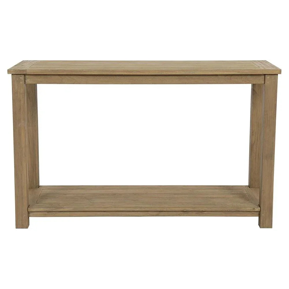 Sunset West Coastal Teak Wood Outdoor Couch Table