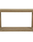 Sunset West Coastal Teak Wood Outdoor Couch Table
