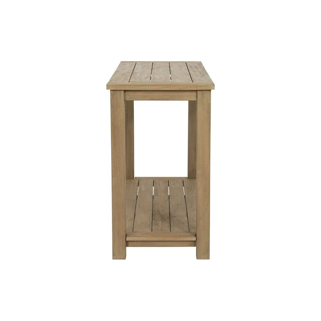 Sunset West Coastal Teak Wood Outdoor Couch Table
