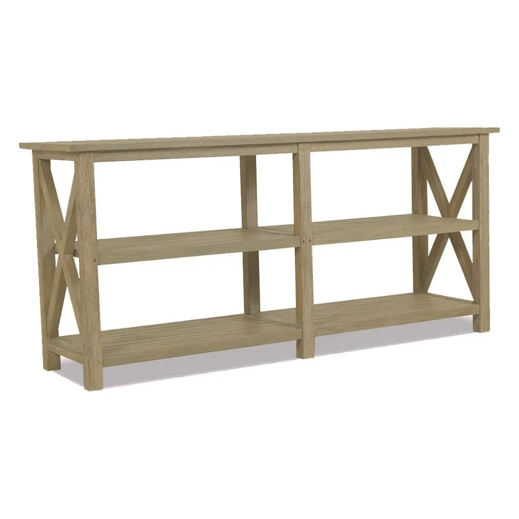 Sunset West Coastal X Shape Outdoor Console Table