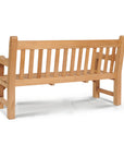 HiTeak Colton 2-Person Teak Outdoor Bench