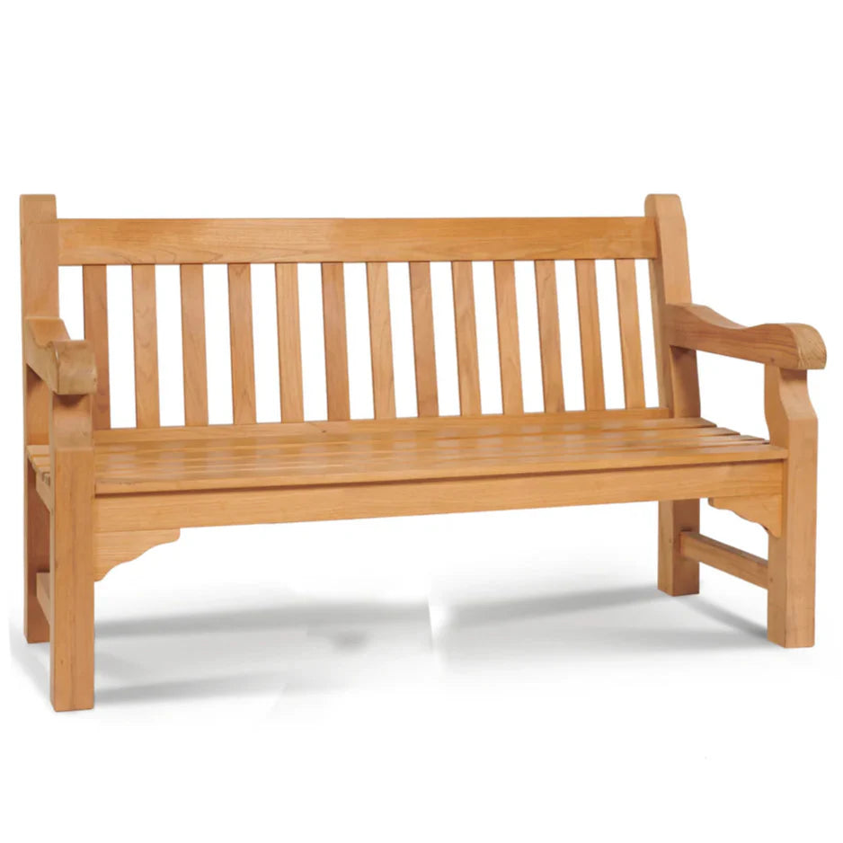 HiTeak Colton 2-Person Teak Outdoor Bench