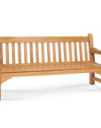 Colton 2-Person Teak Outdoor Bench-Outdoor Benches-HiTeak-LOOMLAN