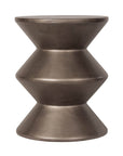 LH Home Concrete Inverted Concrete Outdoor Side Table