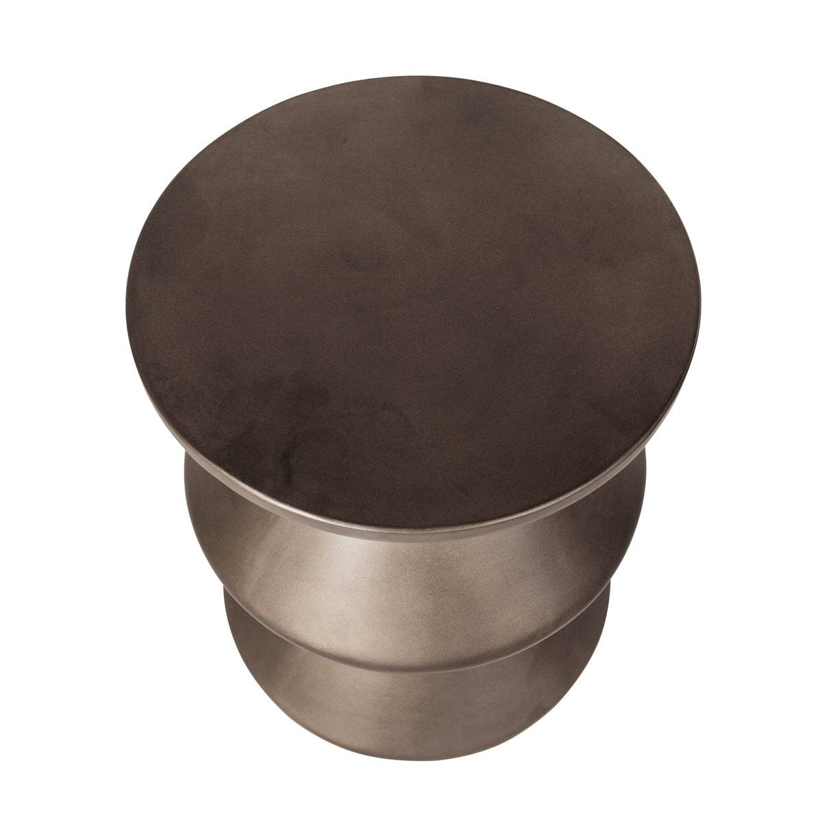 LH Home Concrete Inverted Concrete Outdoor Side Table