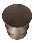 LH Home Concrete Inverted Concrete Outdoor Side Table