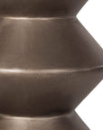 LH Home Concrete Inverted Concrete Outdoor Side Table