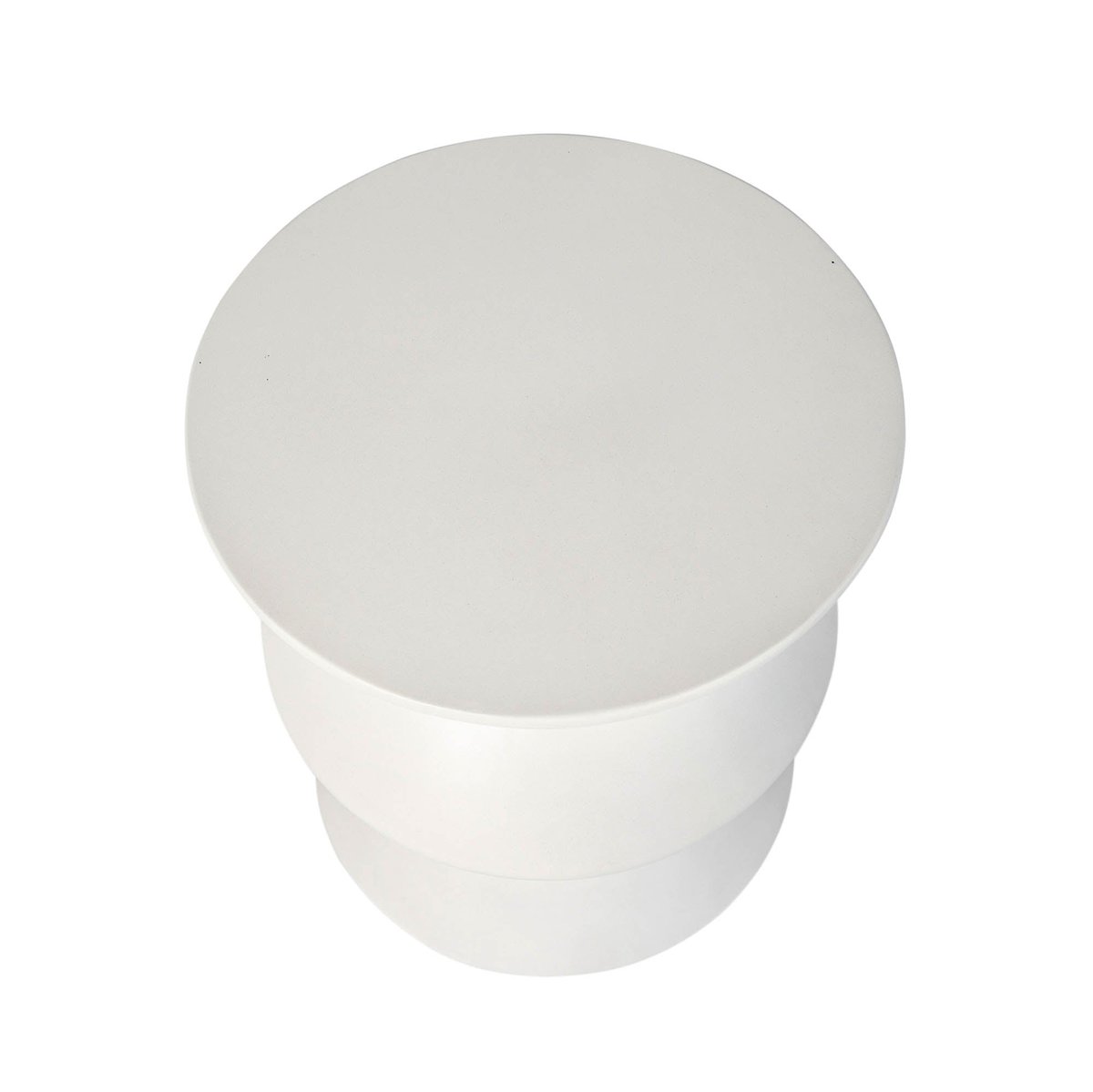 LH Home Concrete Inverted Concrete Outdoor Side Table