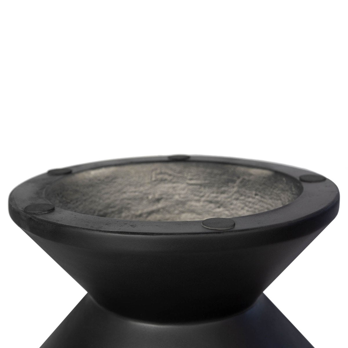 LH Home Concrete Inverted Concrete Outdoor Side Table
