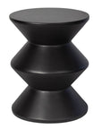 LH Home Concrete Inverted Concrete Outdoor Side Table