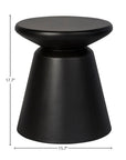 LH Home Concrete Mineral Concrete Outdoor Side Table