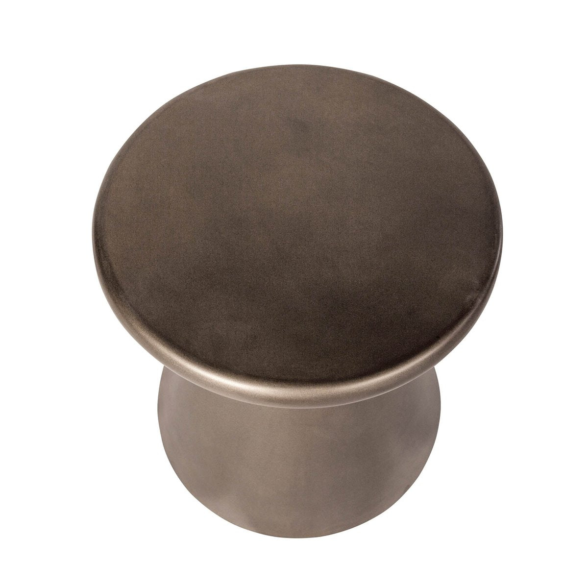 LH Home Concrete Mineral Concrete Outdoor Side Table