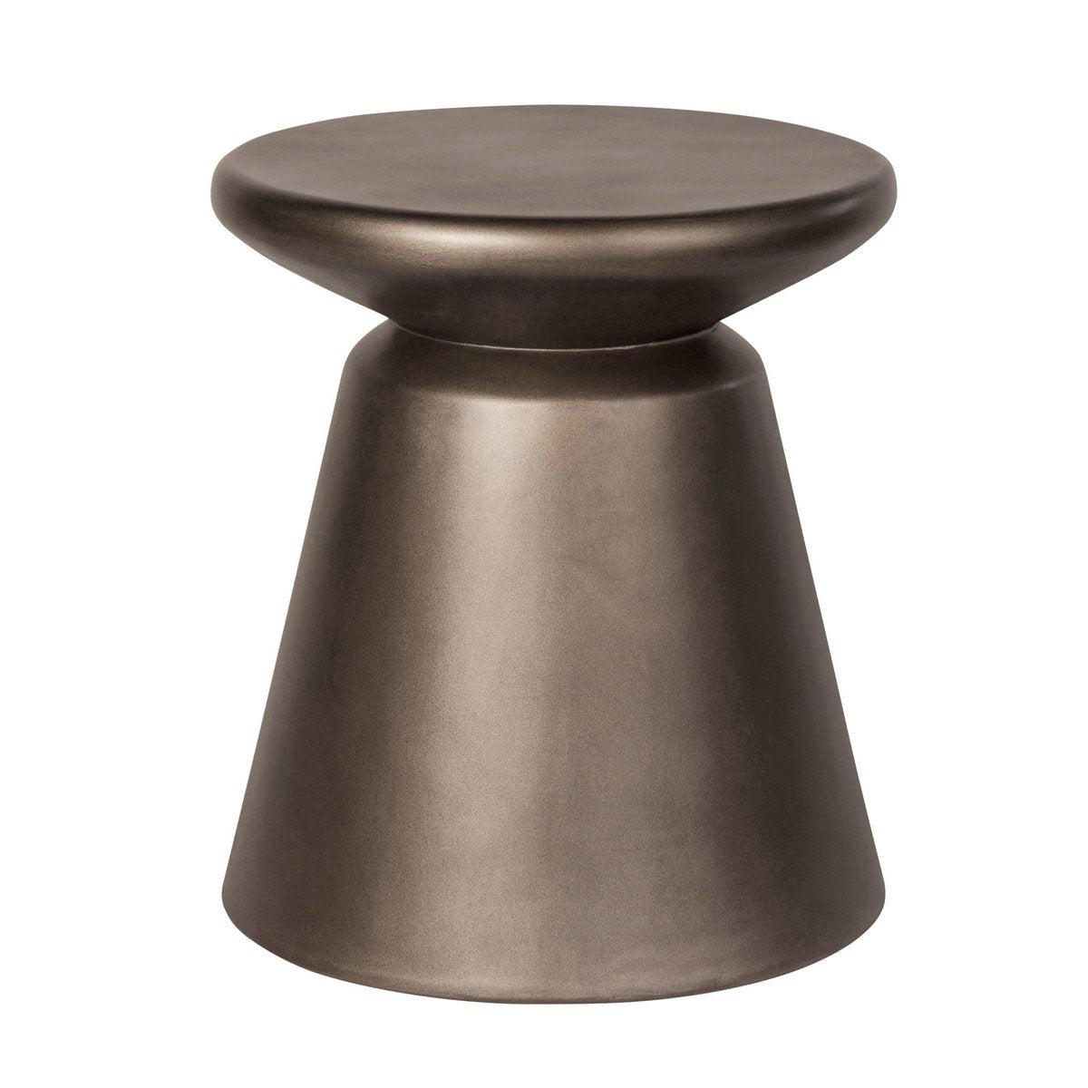 LH Home Concrete Mineral Concrete Outdoor Side Table