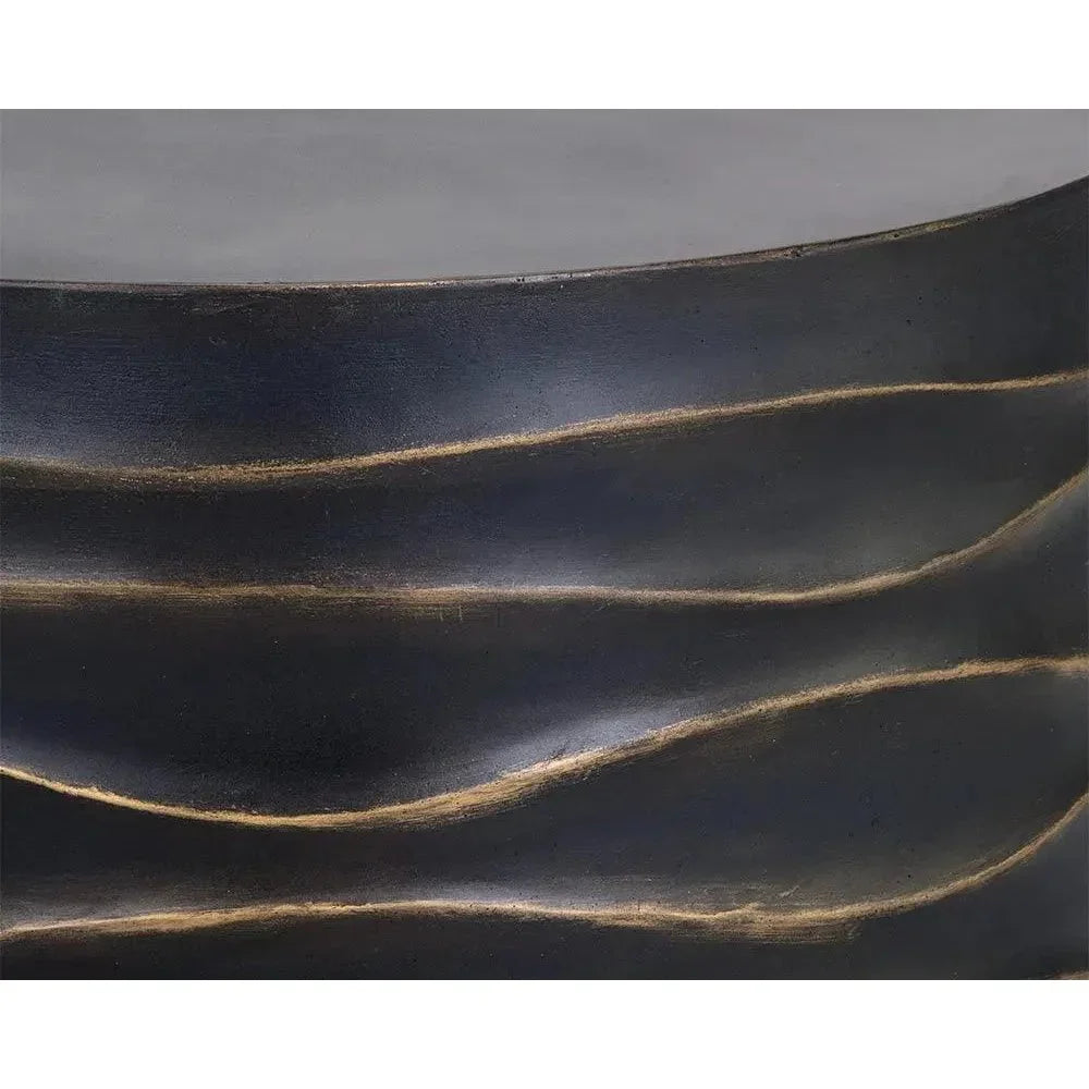 SUNPAN Corey Concrete Outdoor Round Coffee Table