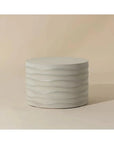 SUNPAN Corey Concrete Outdoor Round Coffee Table