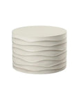 SUNPAN Corey Concrete Outdoor Round Coffee Table