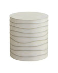 SUNPAN Corey Concrete Outdoor Round End Table