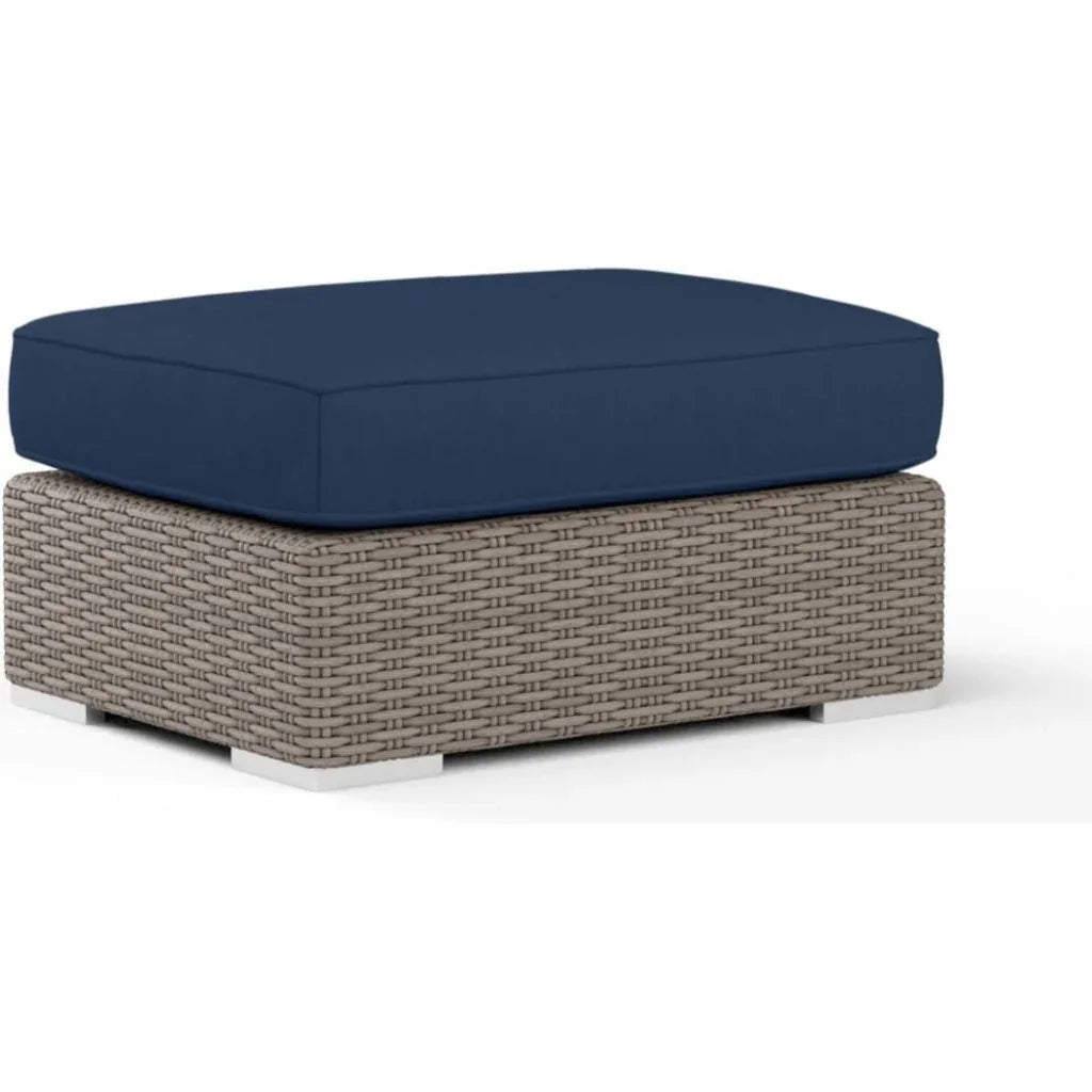 Sunset West Coronado Sunbrella Outdoor Ottoman