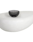 SUNPAN Corvo Concrete Outdoor Geometric Coffee Table