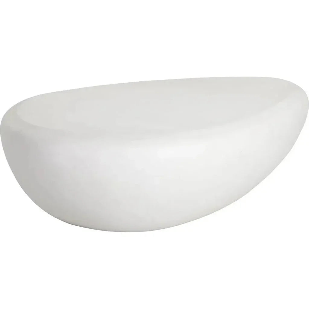 SUNPAN Corvo Concrete Outdoor Geometric Coffee Table