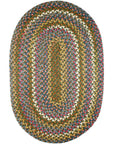 Rhody Rug Country Jewel Braided Oval Reversible Outdoor Area Rugs