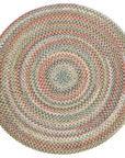 Rhody Rug Country Jewel Braided Round Reversible Outdoor Area Rugs