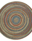 Rhody Rug Country Jewel Braided Round Reversible Outdoor Area Rugs