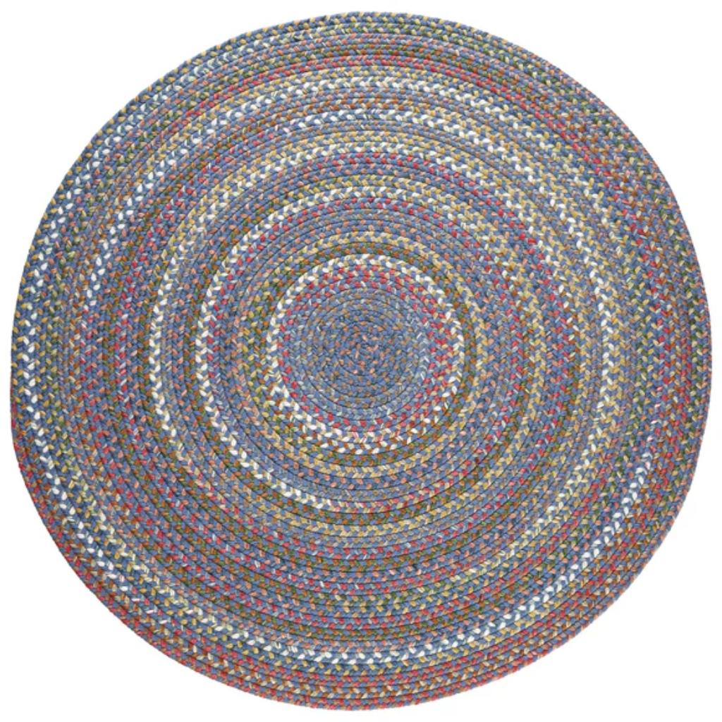 Rhody Rug Country Jewel Braided Round Reversible Outdoor Area Rugs