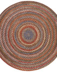 Rhody Rug Country Jewel Braided Round Reversible Outdoor Area Rugs