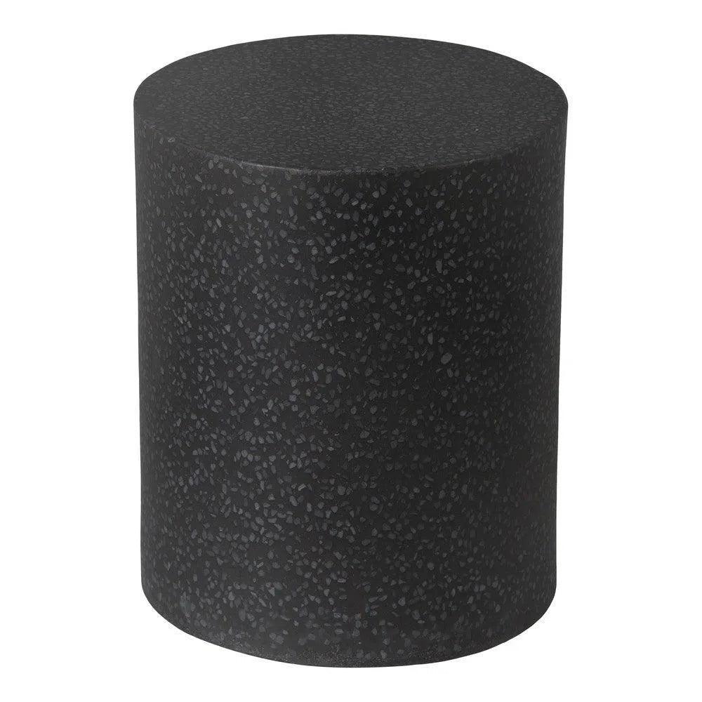 Emissary Cylinder 18 in.Terrazzo Garden Stool
