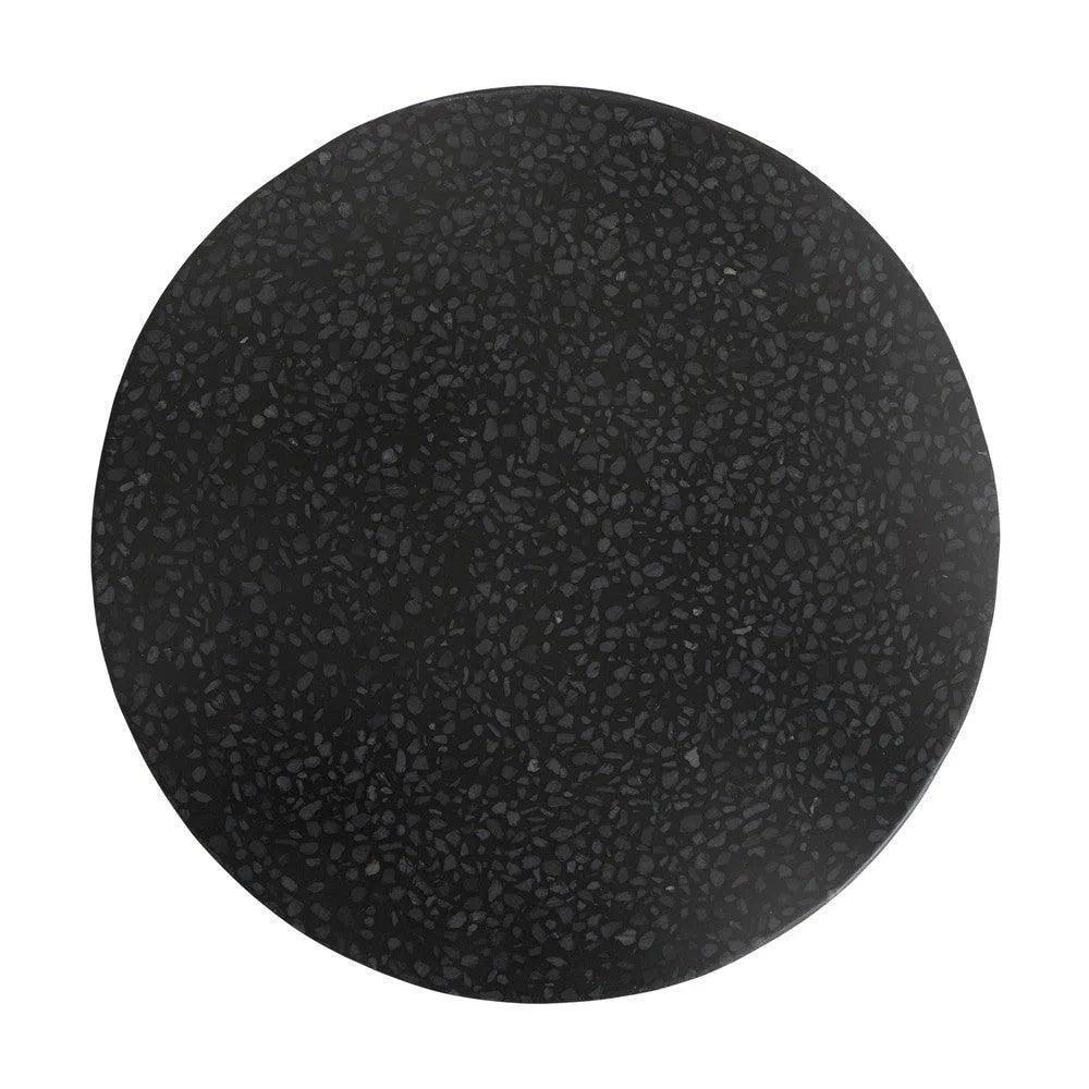 Emissary Cylinder 18 in.Terrazzo Garden Stool
