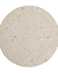 Emissary Cylinder 18 in.Terrazzo Garden Stool