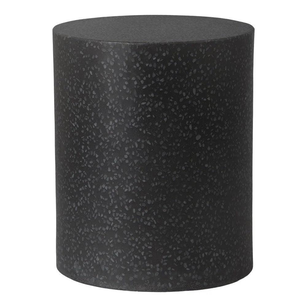 Emissary Cylinder 18 in.Terrazzo Garden Stool
