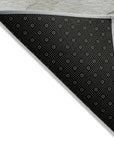 LOOMLAN Rugs Daeanor Brown Washable Indoor-Outdoor Rug