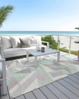 LOOMLAN Rugs Daeir Lilac Washable Indoor-Outdoor Rug